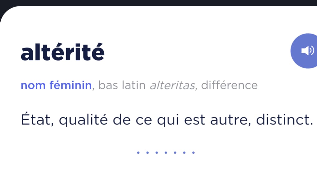 capture ecran definition dictionnaire alterite